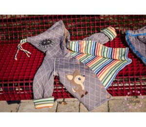 Stickserie - Waldleben Appli